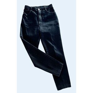 Vintage BONGO 80s / 90s Hi Rise Black Mom Jeans Size 24